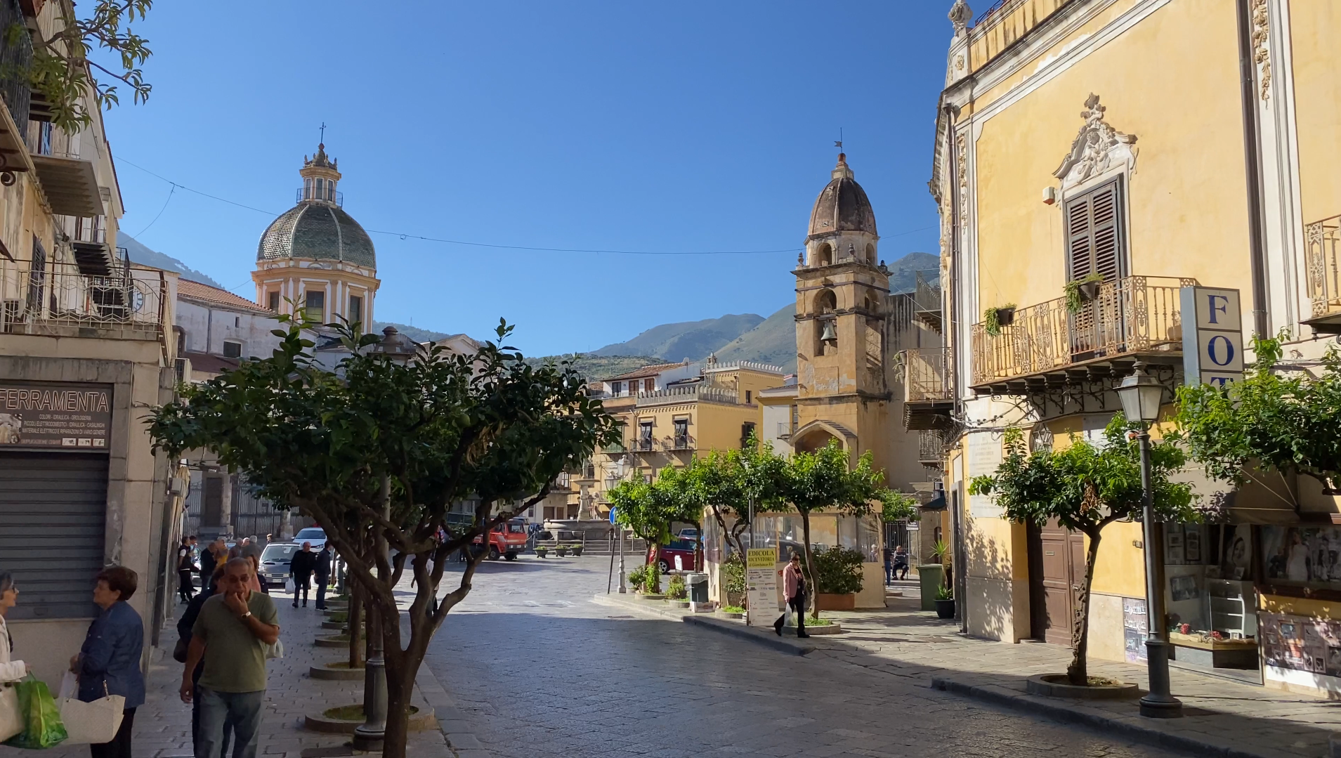 Carini Sicily medieval Italian town