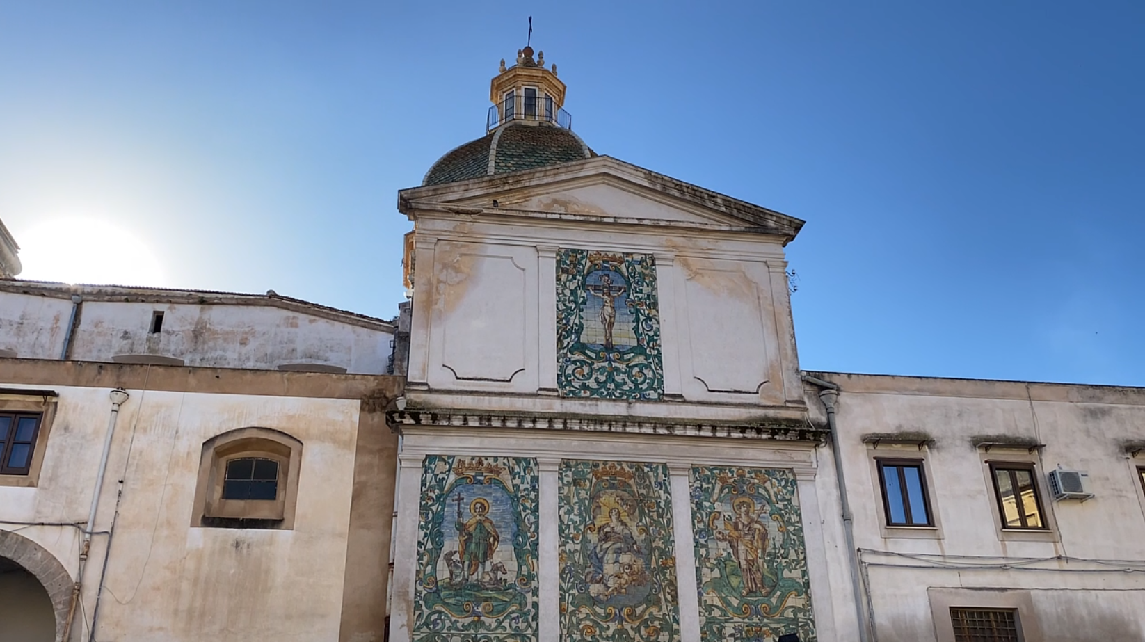 Chiesa Madre Carini Sicily medieval town