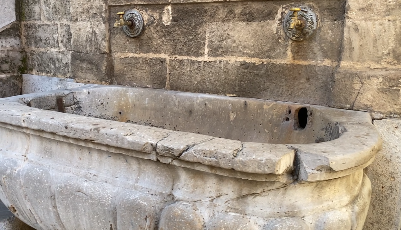 Fontana della Batia Carini Sicily medieval town