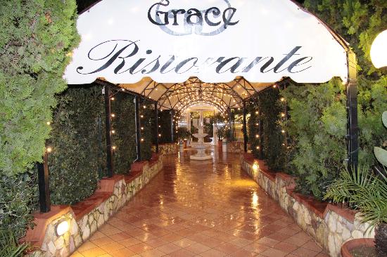 Grace Restaurant Cinisi near Carini Sicily medieval town