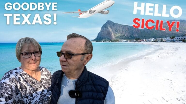 Croce & Carol Amato saying goodbye to Texas and hello to Sicily