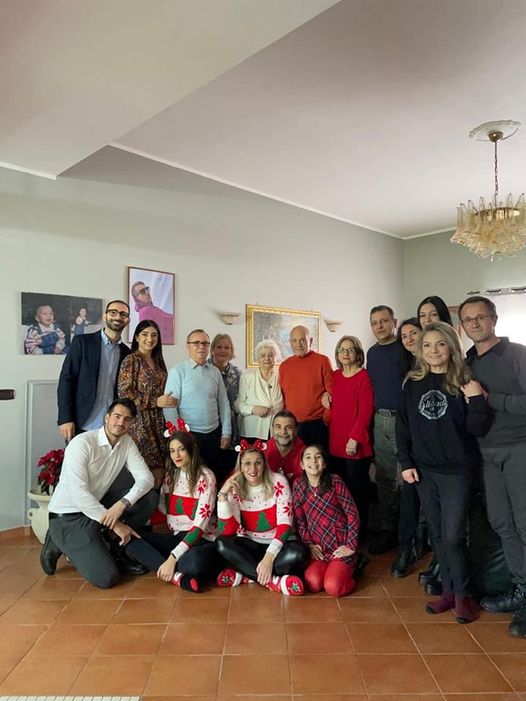 celebrating Christmas with family in Calabria