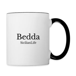 Bedda ceramic mug from the SicilianLife Sicilian gifts collection