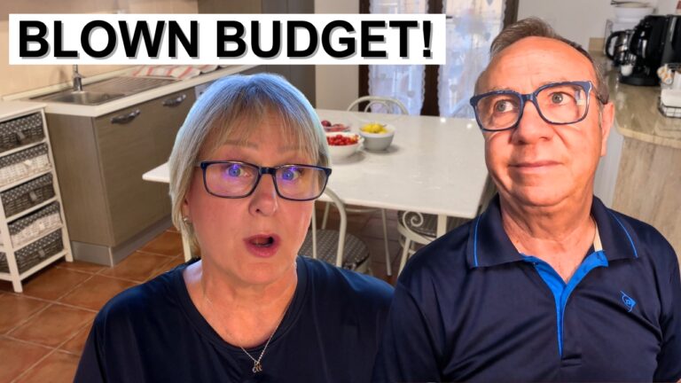 Real cost of living in Sicily, we blew our budget, unexpected expenses in Sicily