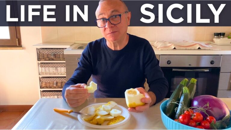 Life in Sicily with lemons, fishermen, and a sea breeze along the coast